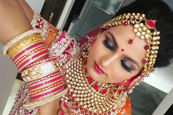 Bridal makeup