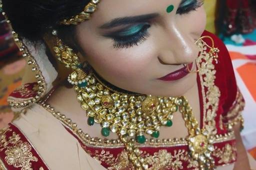 Bridal makeup