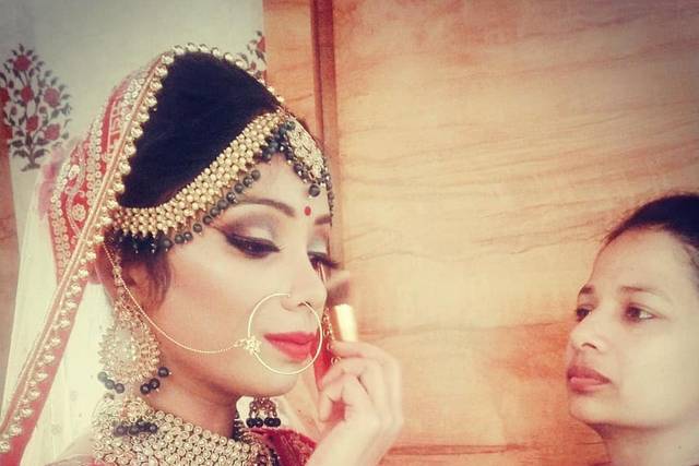 Bridal makeup