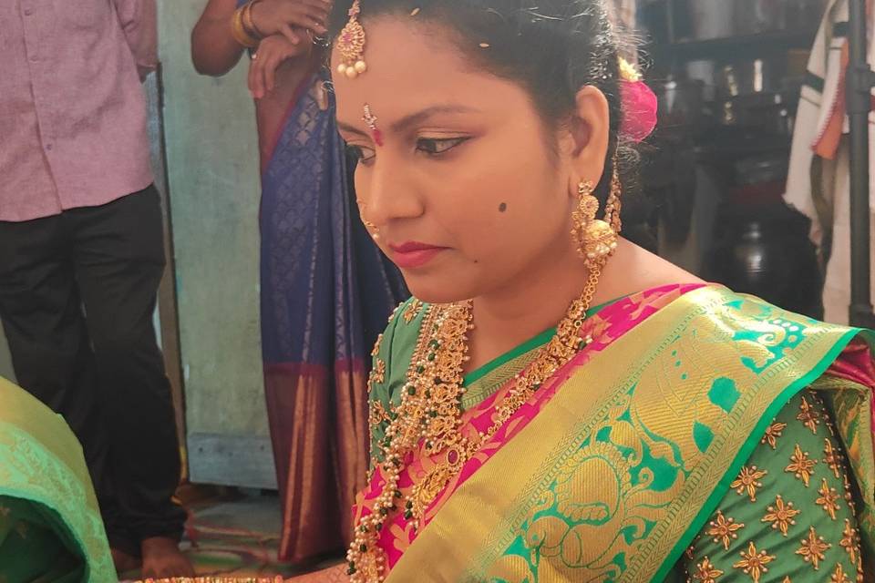 Bridal makeup