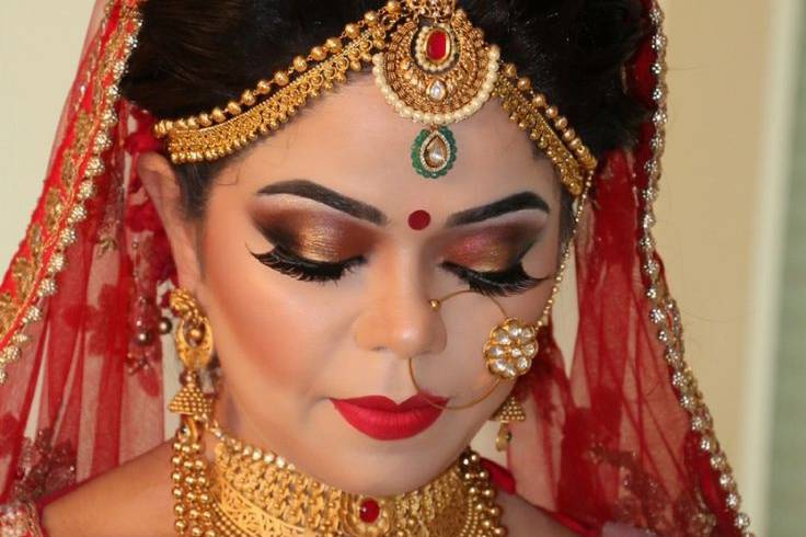 Bridal makeup