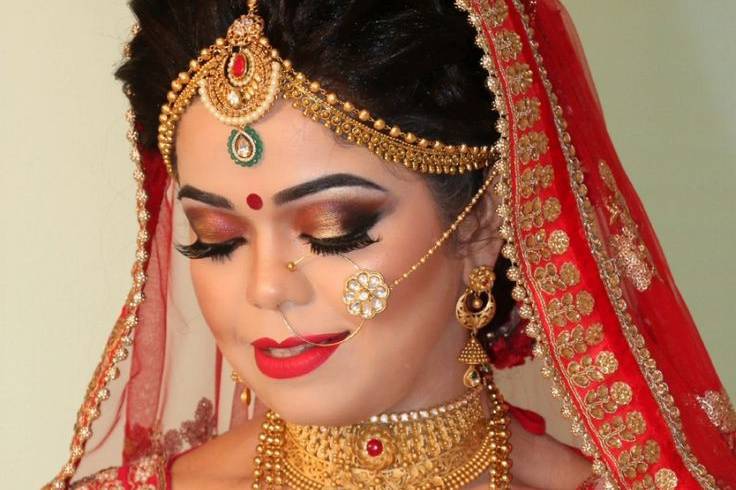 Bridal makeup