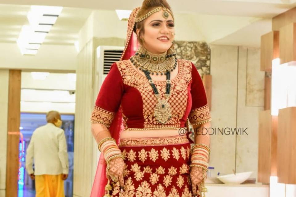 bridal makeup Ahmedabad