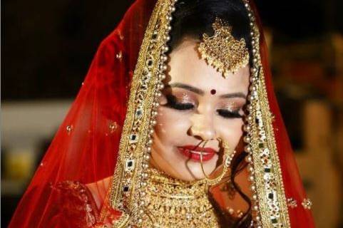 Bridal makeup