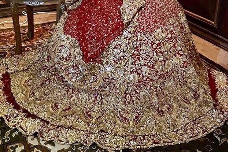 Bridal lehenga