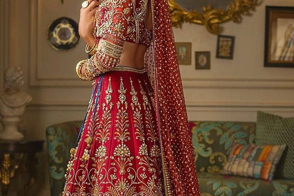 Bridal lehenga