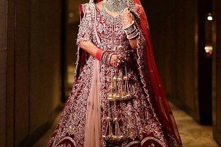 Bridal lehenga