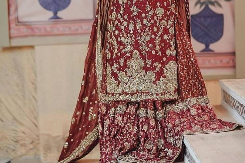 Bridal lehenga