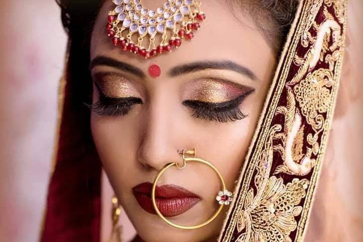 Bridal makeup