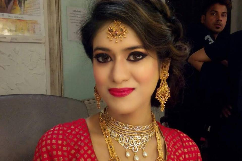 Bridal makeup