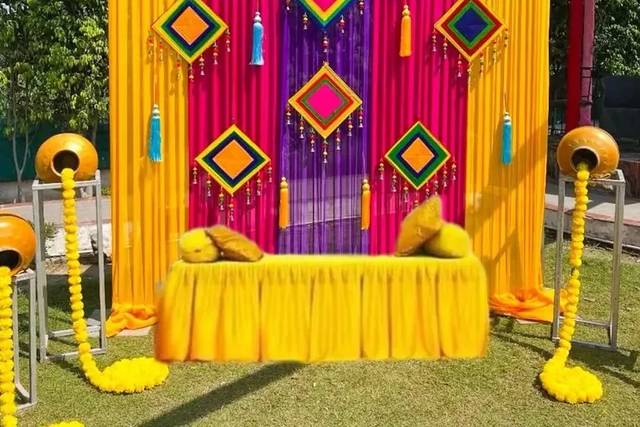 Haldi decor