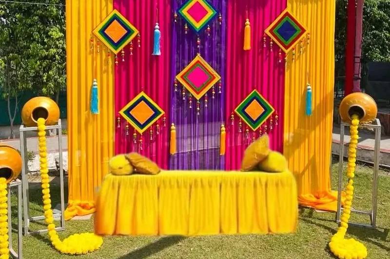 Haldi decor