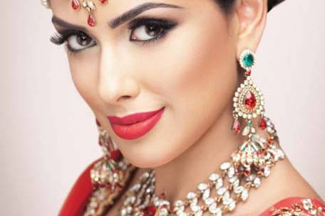 Bridal makeup