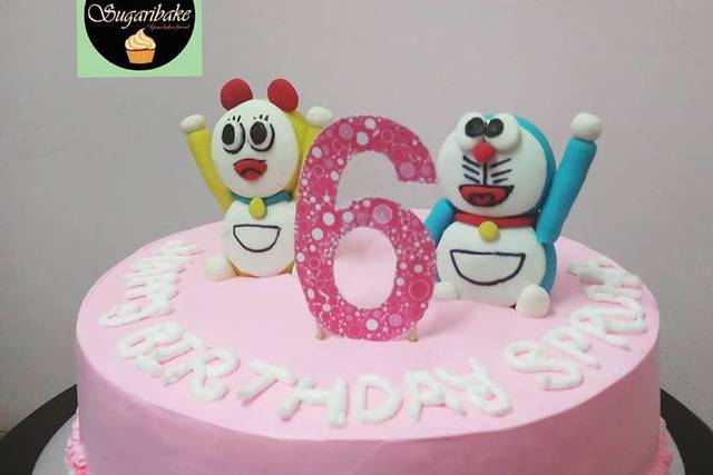 Doraemon & Dorami Birthday Cake Doraemon cookies | Cartoon cake, Doraemon  cake, Birthday cake kids