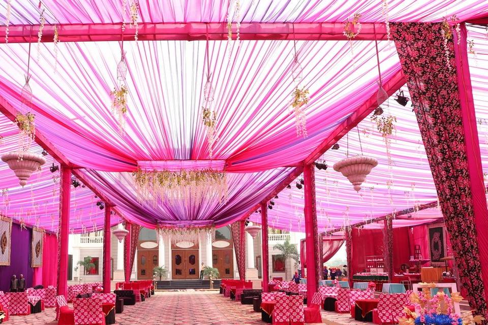 Event space decor