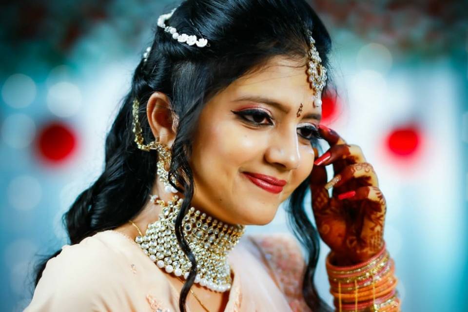 Bridal makeup