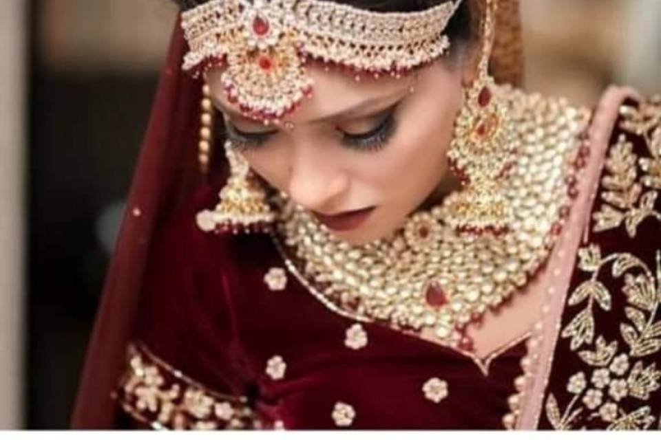 Bridal makeup