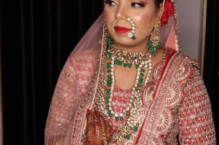 Bridal makeup