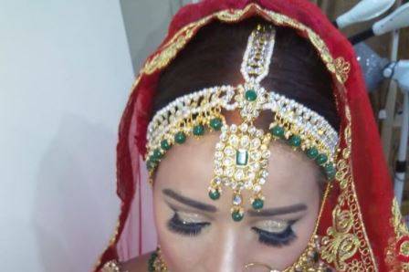 Bridal makeup