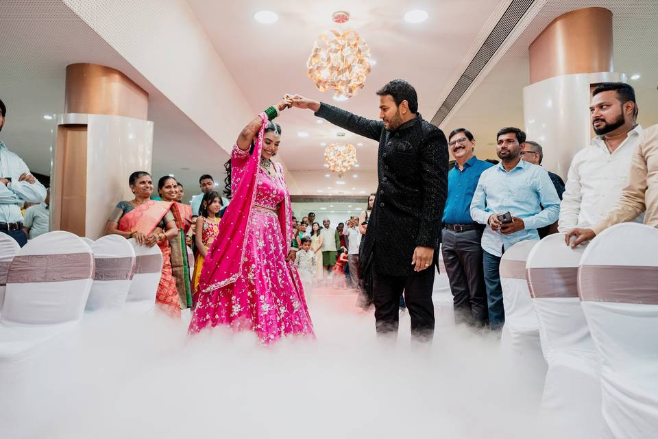 Sangeet Entrance