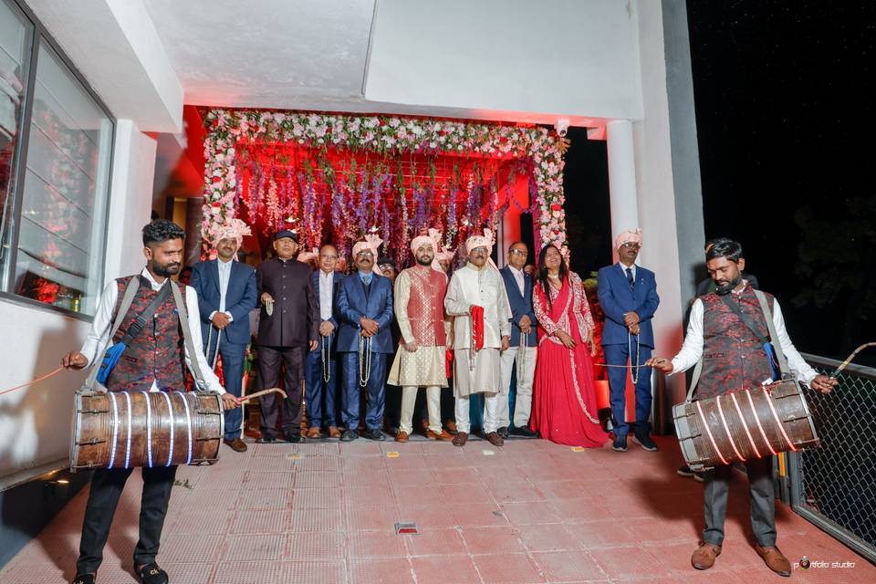 Baraat Welcome