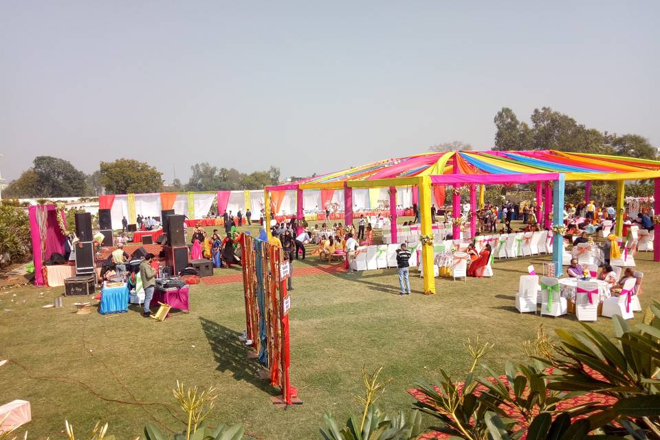 Mehendi Setup