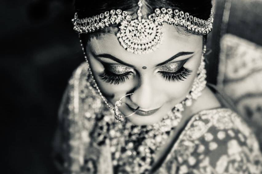 Bridal makeup