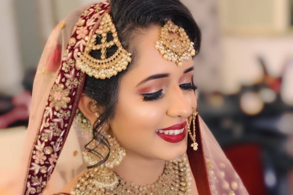 Bridal makeup