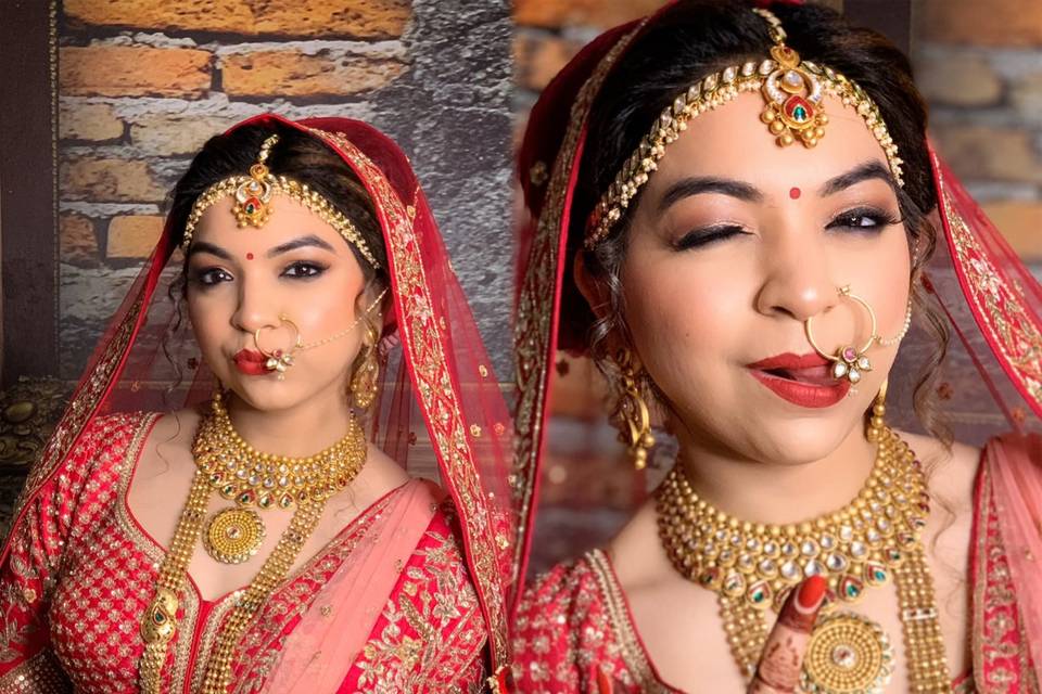 Bridal makeup