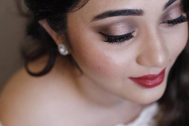 Bridal makeup