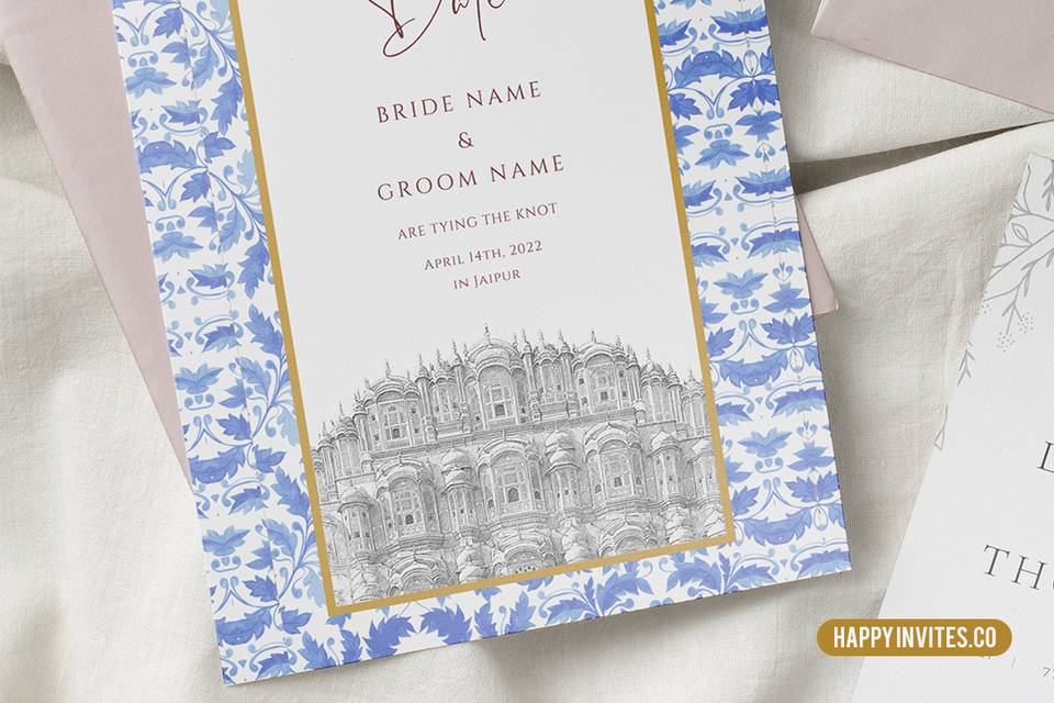 Destination Wedding Invitation