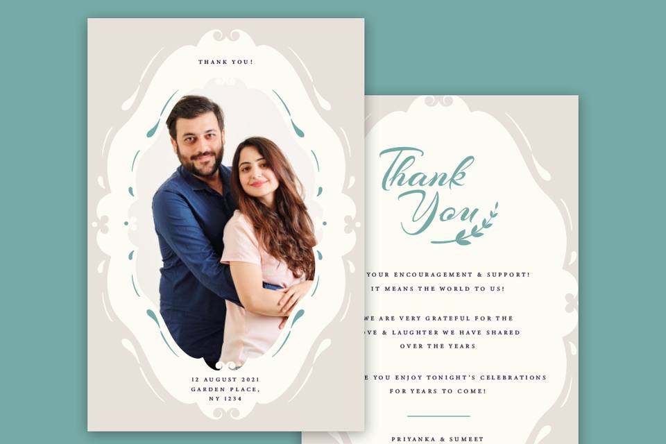 Thank you Card