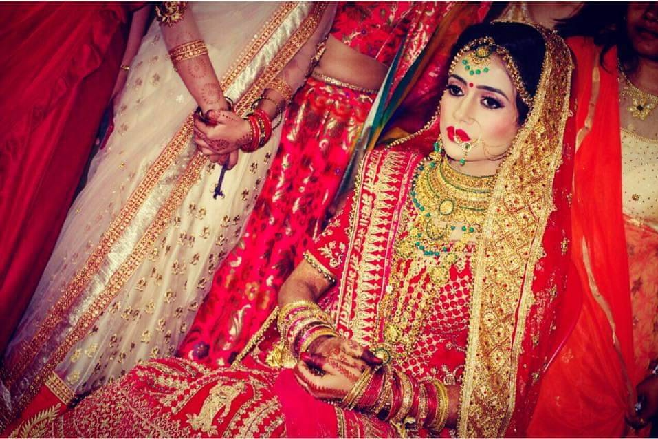 Bridal makeup