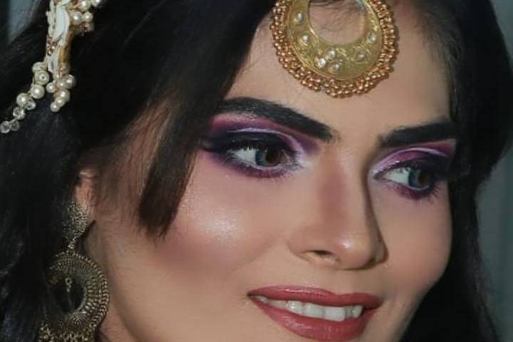 Sangeet makeup