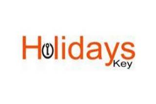 Holidays key logo