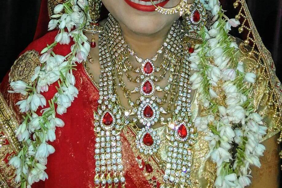 Bridal makeup