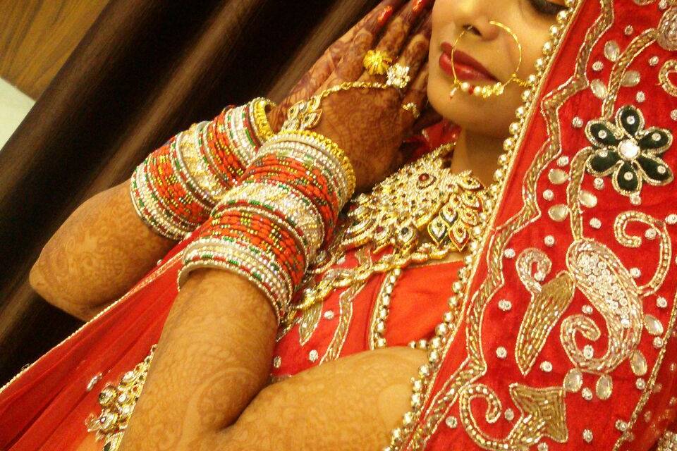 Bridal makeup