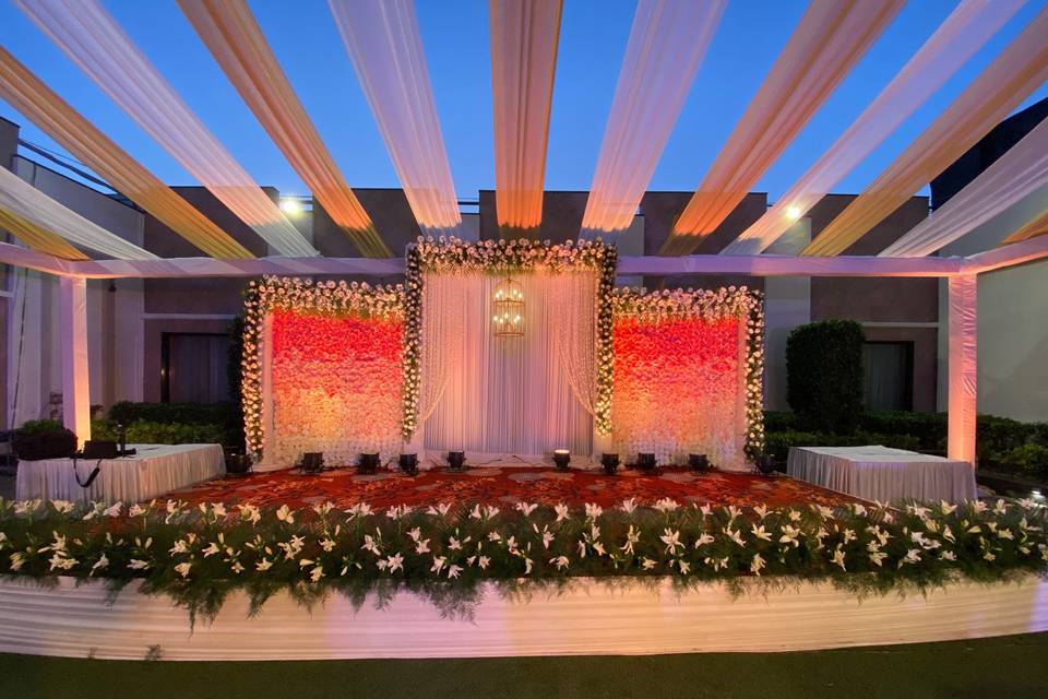 Wedding venue-Stage decor