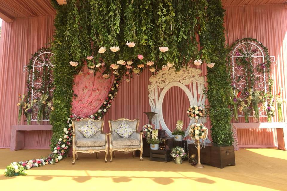 Wedding venue-Stage decoration
