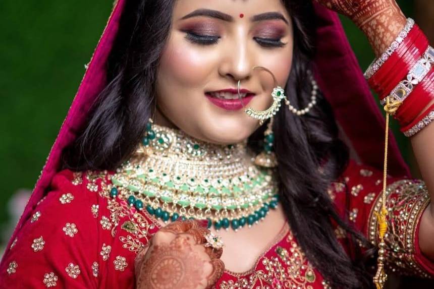 Bridal makeup