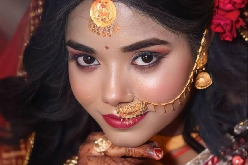 Bridal makeup