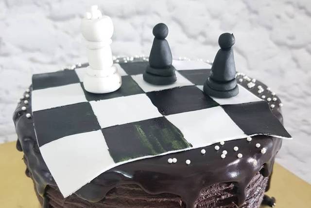 Chess cake! | Chess cake, Cake craft, Cake