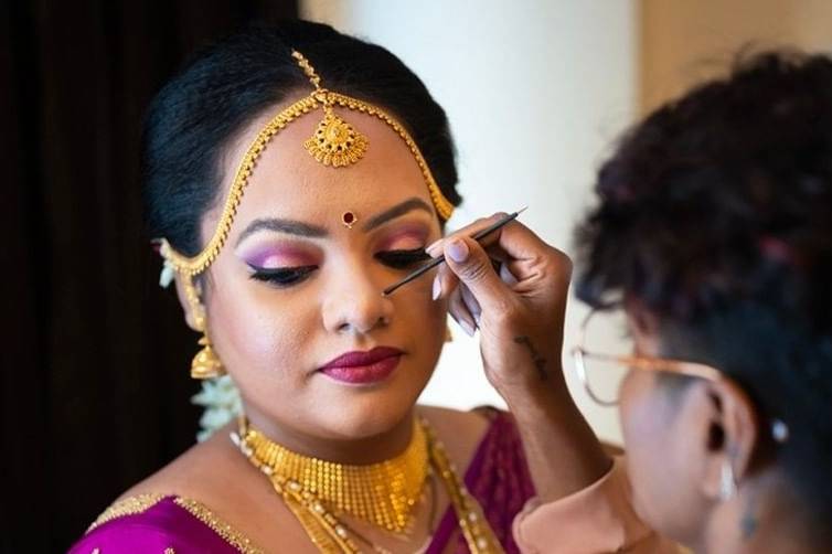 Bridal makeup