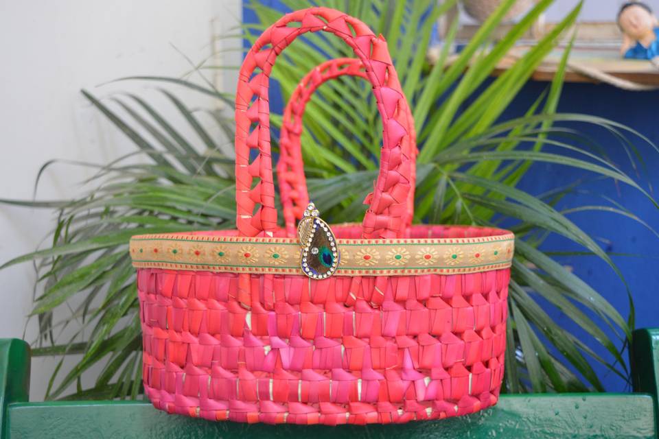 Palm Leaf Baskets