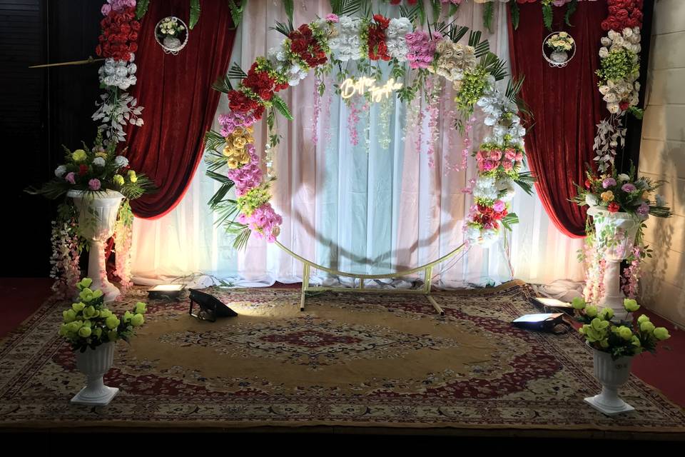 Wedding stage