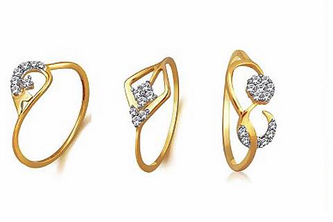 Gold Statement Rings