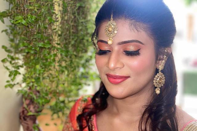 Bridal makeup