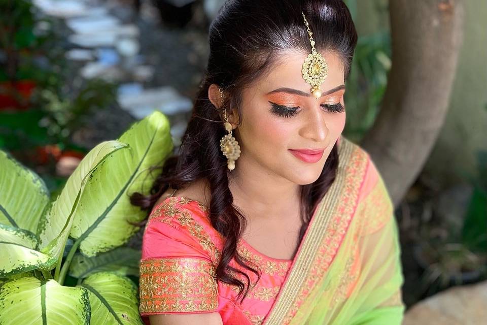 Bridal makeup