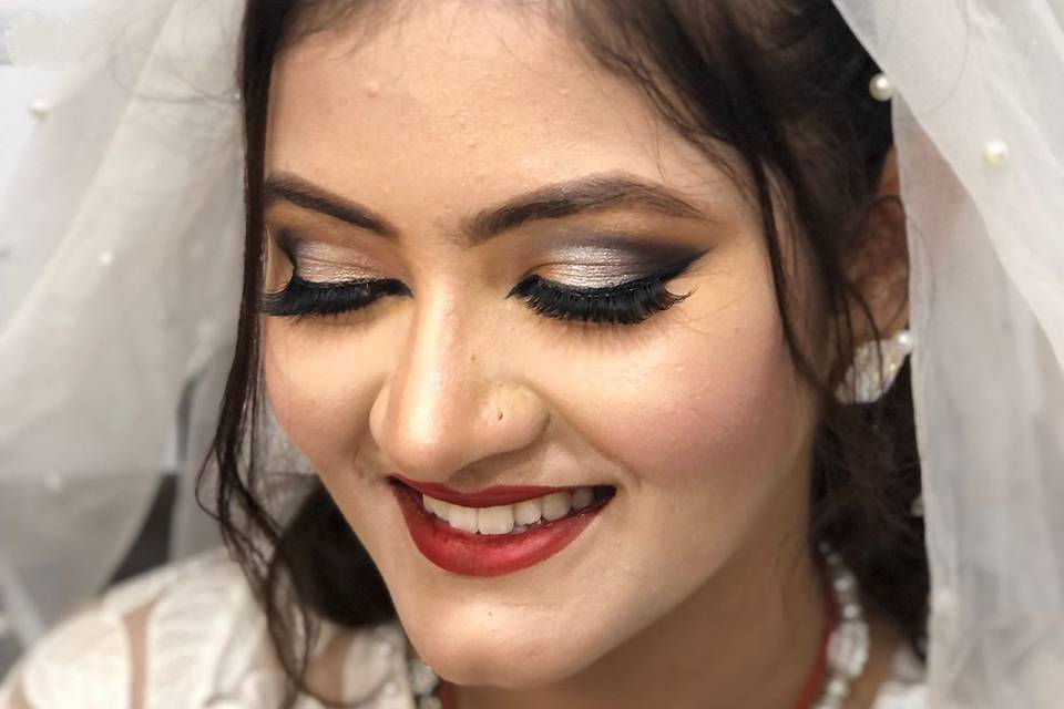 Bridal makeup