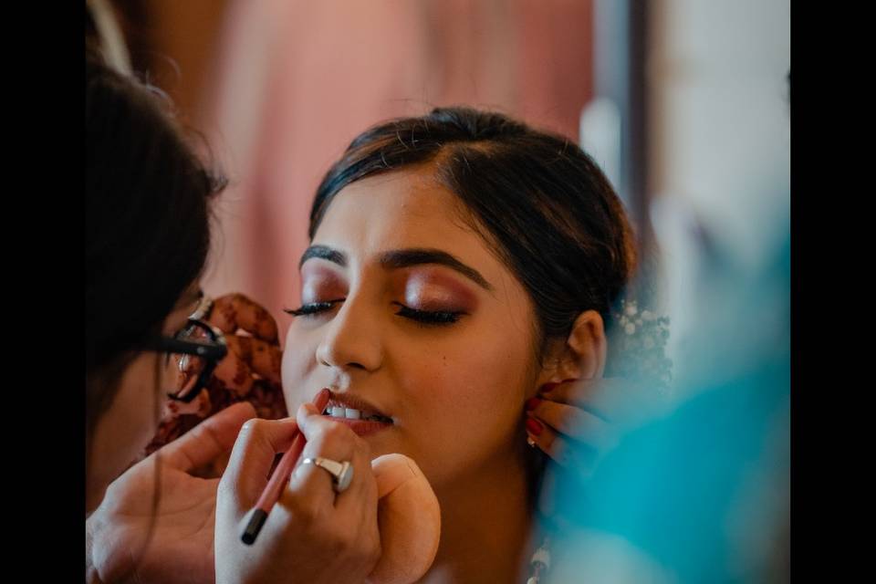 Sangeet makeup